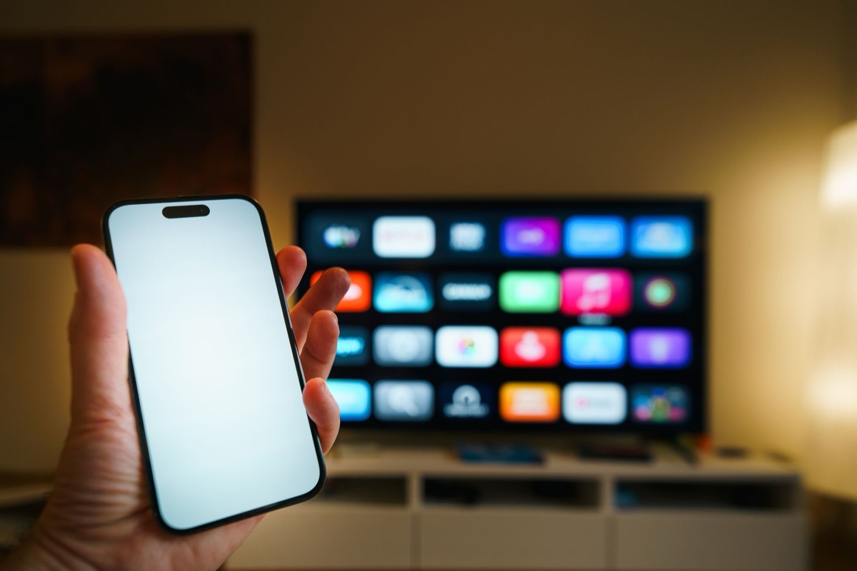 Smartphone met video-bewerkingsapp