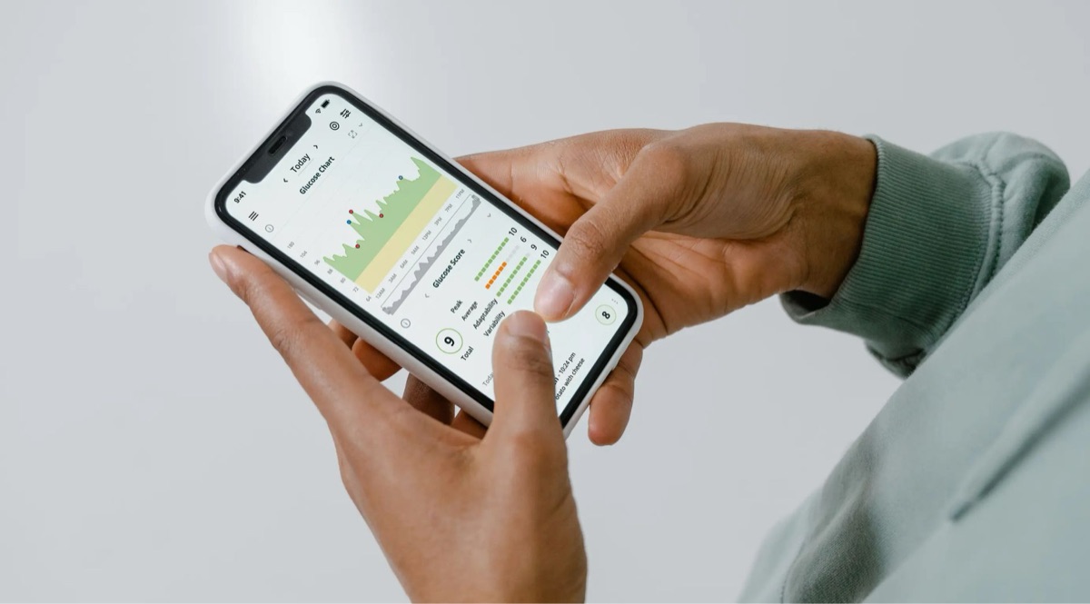 Gezondheidsapp: metrieken van gezondheid op smartphone